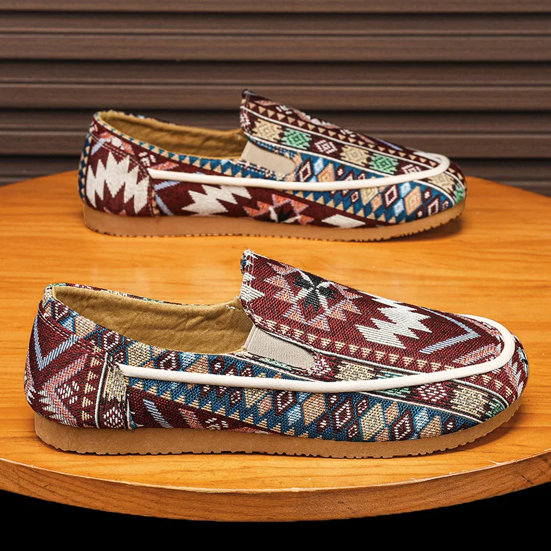 New Canvas Sneakers For Men Summer Espadrilles Men Casual Shoes Comfortable Walking Sneakers Men\'s Shoes