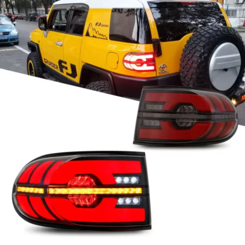 Dynamic Led Tail Lamp For Toyot-a Fj Cruiser Accessories 2007+