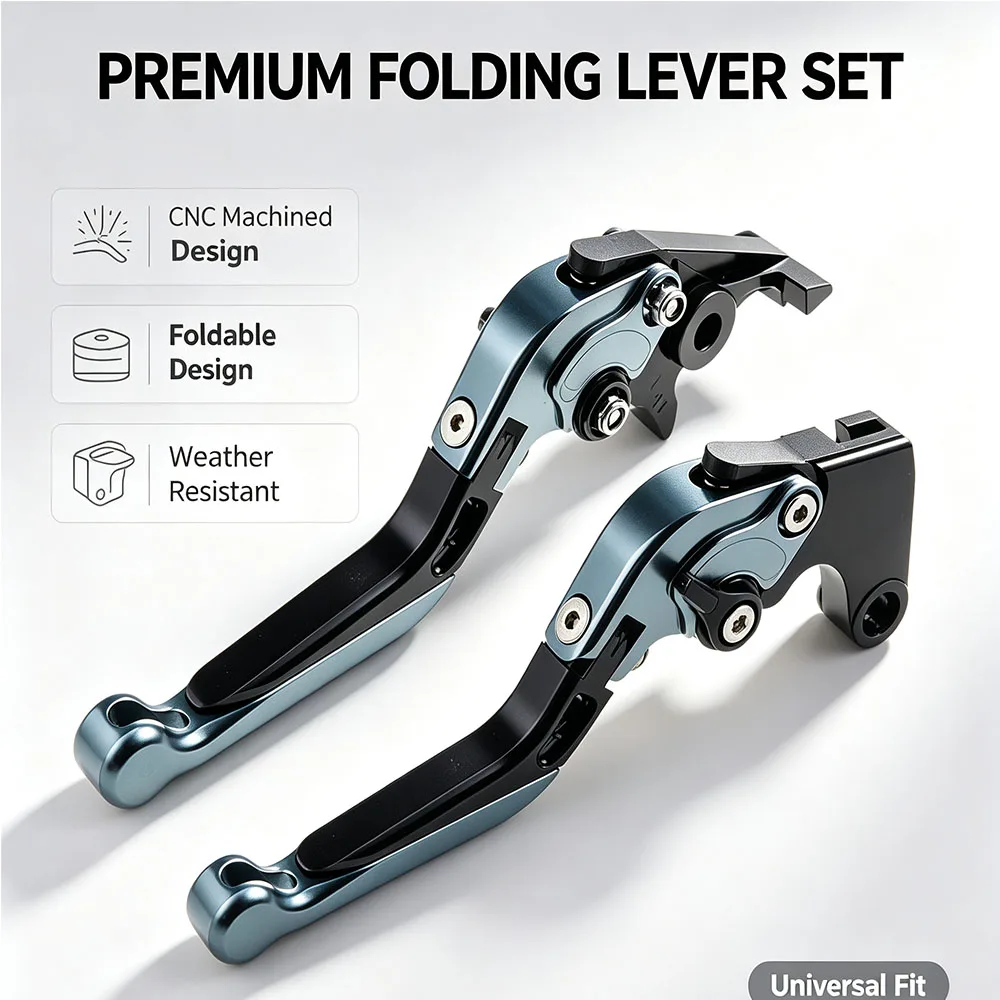 For Kawasaki ZZR250 ZZR-250 ZZR 250 1990-1993 Motorcycle Brake Clutch Levers CNC Aluminum Adjustable Folding Extendable Set Kit
