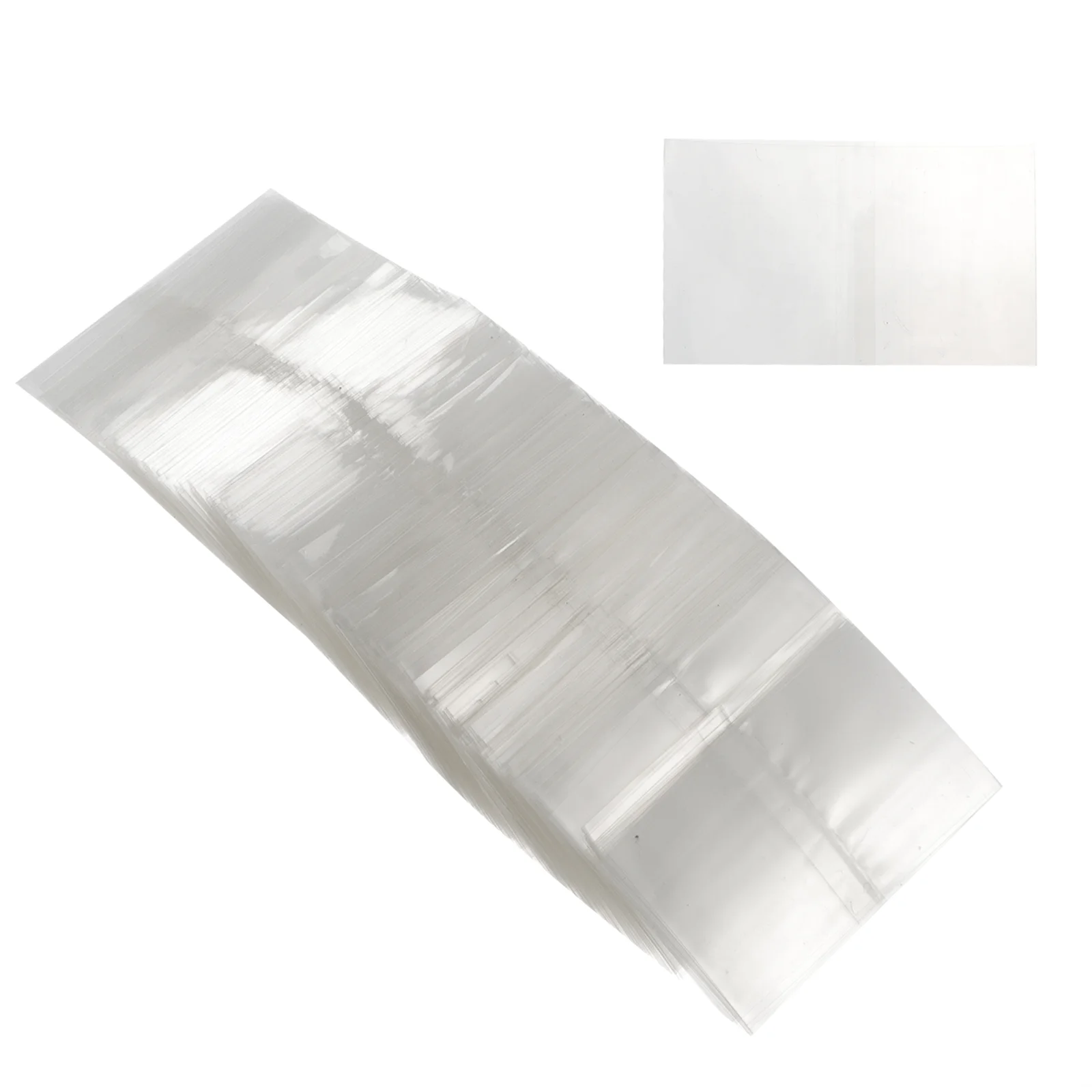 400Pcs Shrink Wrap Bag Transparent Waterproof Heat Shrink Bag Bottle Sealer Film Heat Shrink Bags Shrink Film