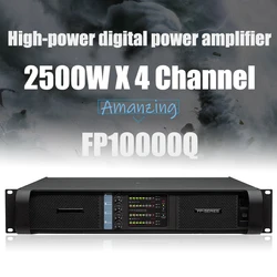 LCZ AUDIO FP10000Q 2ohm 2500W Amplificatore a 4 canali Line Array amplificatori Subwoofer potente Amplificatore Amplificatore professionale