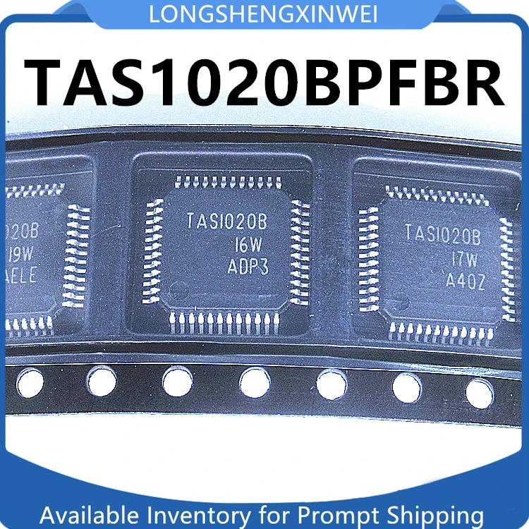 1PCS New Original TAS1020BPFBR TAS1020B TQFP-48 USB Audio Interface Controller Chip