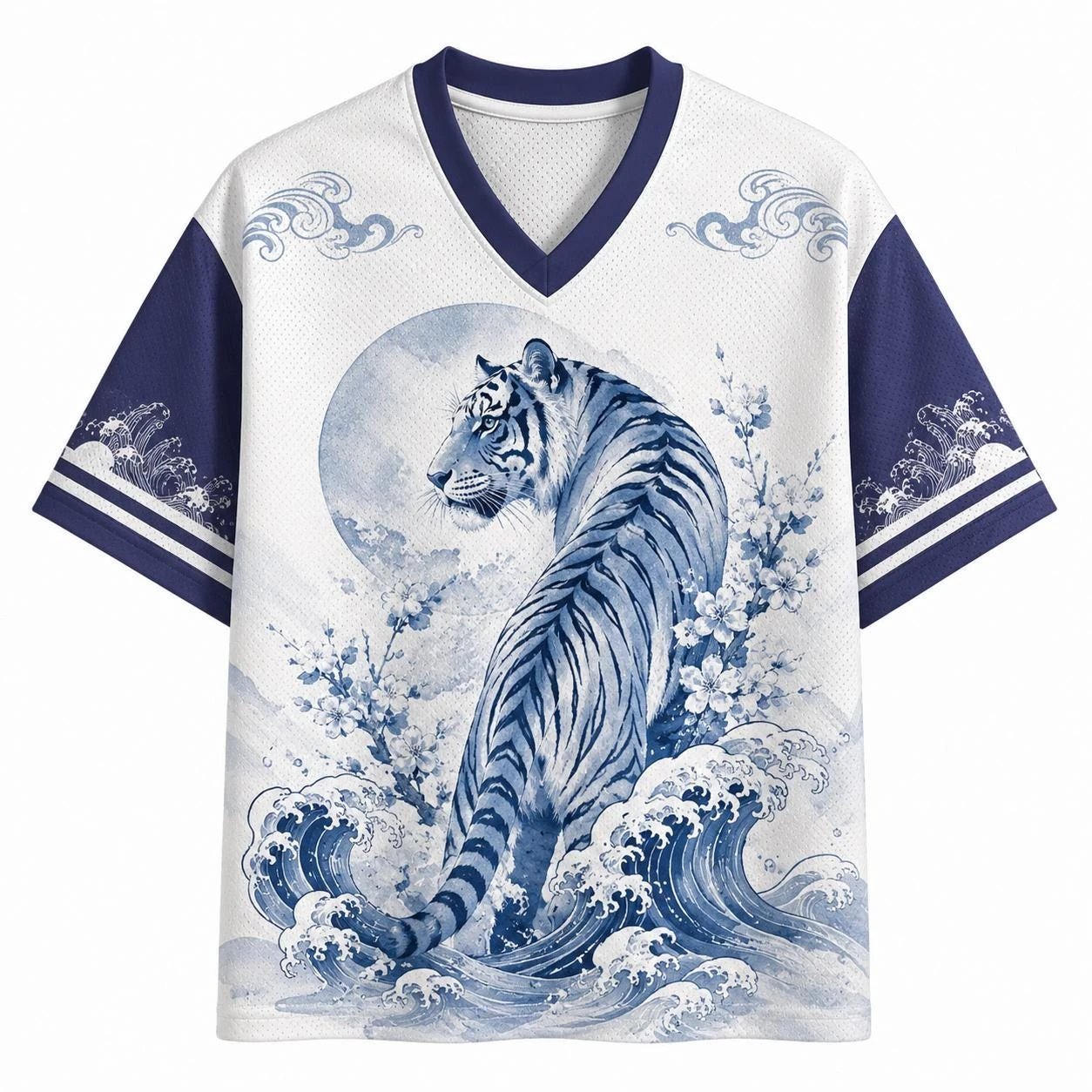 2026 Summer Fashion New Trend Fun Ink Painting Tiger Style Design 3D Printed Quick-Drying Outdoor Leisure Children's T-Shirt