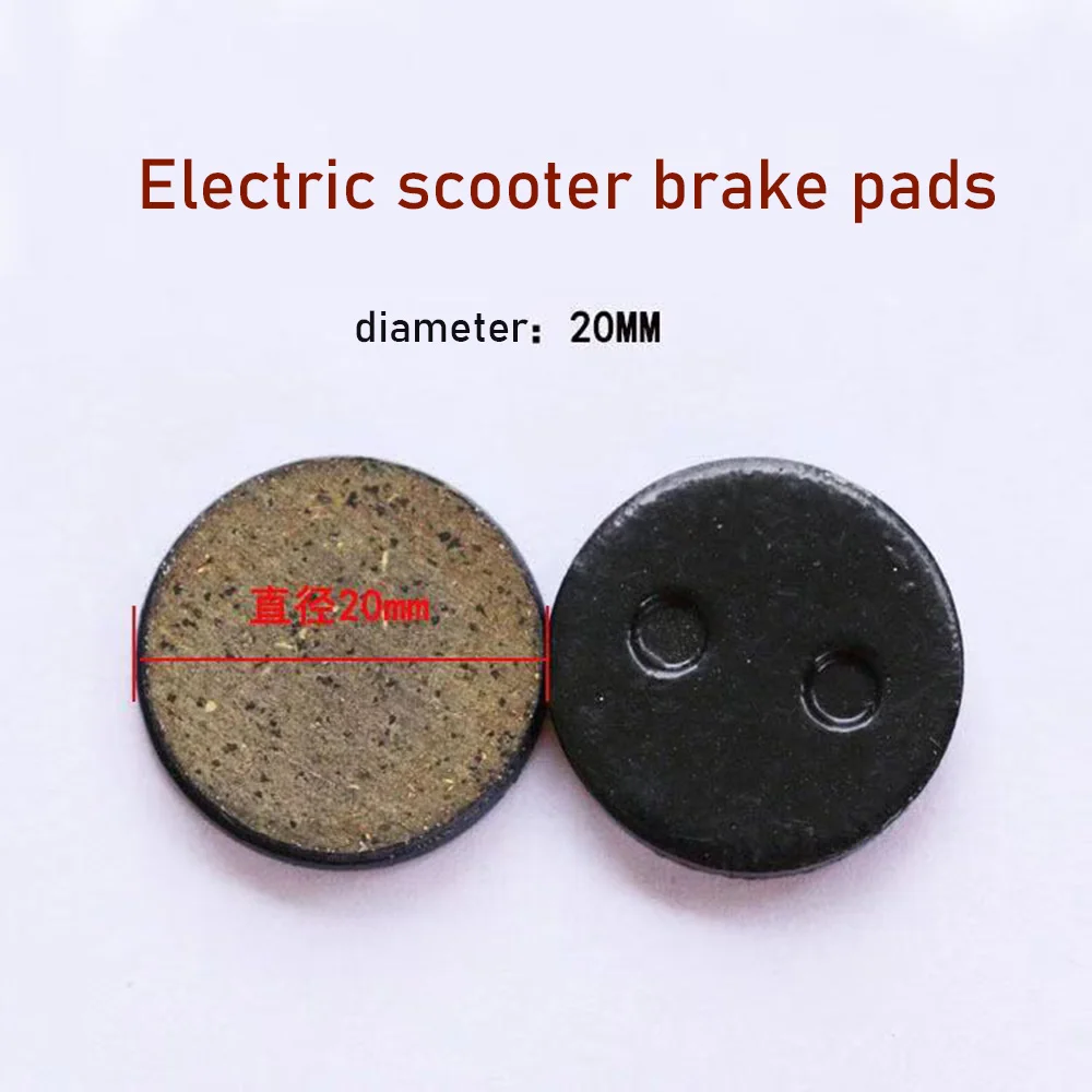 2/4/10/20pcs Disc Brake Pads For Mi Xiaomi Electric Scooter M365 1S Pro Pro2 Replacement Parts Kit Semi-Metallic Resin 18mm 20mm