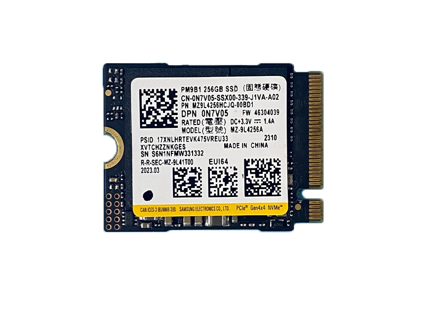 SAMSUNG SSD M.2 2230/2242 NVME твердотельный накопитель 128 ГБ/256 ГБ/512 ГБ для Xbox Surface Pro Steam Deck Ultrabook Tablet (OEM)