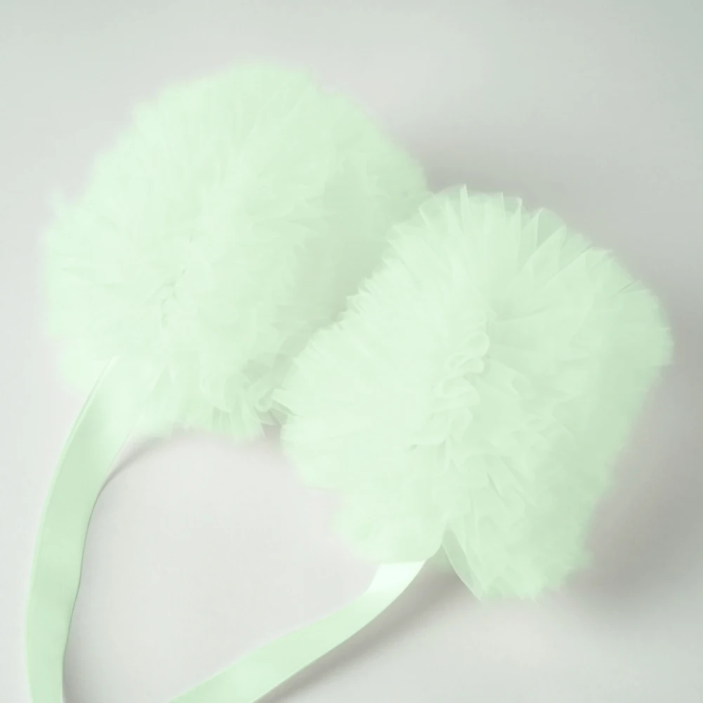 โมเดิร์นเต้นรําอุปกรณ์เสริมมือดอกไม้แขนลอยสีทึบเวทีเสื้อผ้าอุปกรณ์เสริมสายรัดข้อมือตาข่ายสีแดงสีดําสีขาว