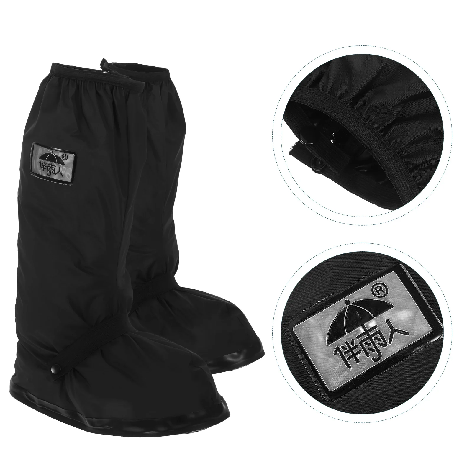 Waterproof Anti-slip Rain Boots Shoes Protector for Outdoor Reusable Non Cover Covers Disposable