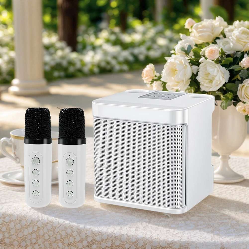 高品質ポータブルbluetoothスピーカー、長時間バッテリー駆動、旅行に最適な複数接続オプション搭載