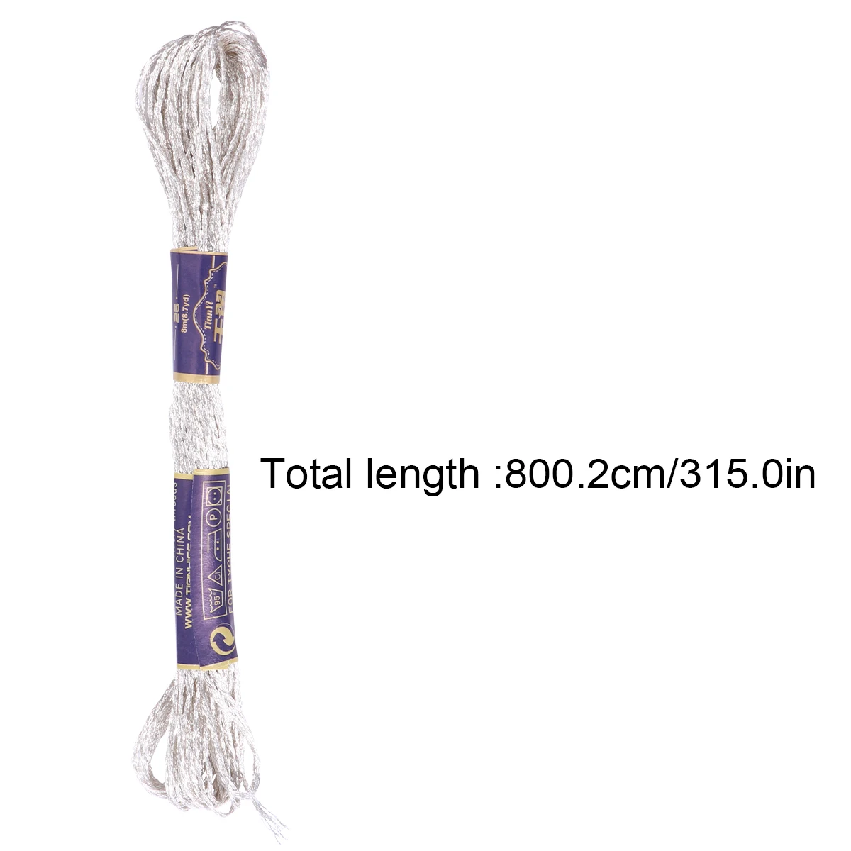 

12PCS Metallic Sewing Thread Set Glittery Polyester Craft Threads Embroidery Needlework DIY Fabric Dental Elastic Band