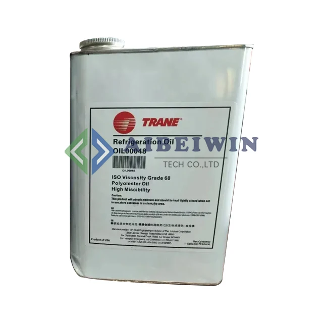 น้ำมันหล่อลื่นเครื่องทำความเย็นแท้ OIL00048 OIL-0048 ISO 68 บรรจุภัณฑ์ใหม่