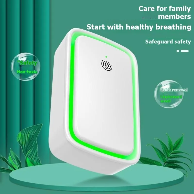 

A84G-White EU Plug Очиститель воздуха для дома - многофункциональный, с технологией отрицательных ионов для удаления запахов, дыма и PM2.5