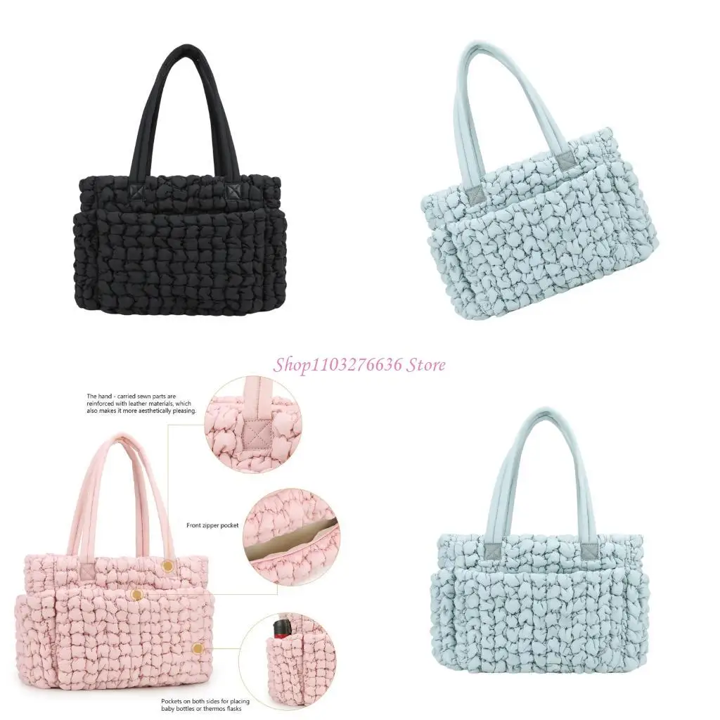 

R6FD Practical Diaper Bag Lightweight Soft Interior Weather Resistant Fabric Case