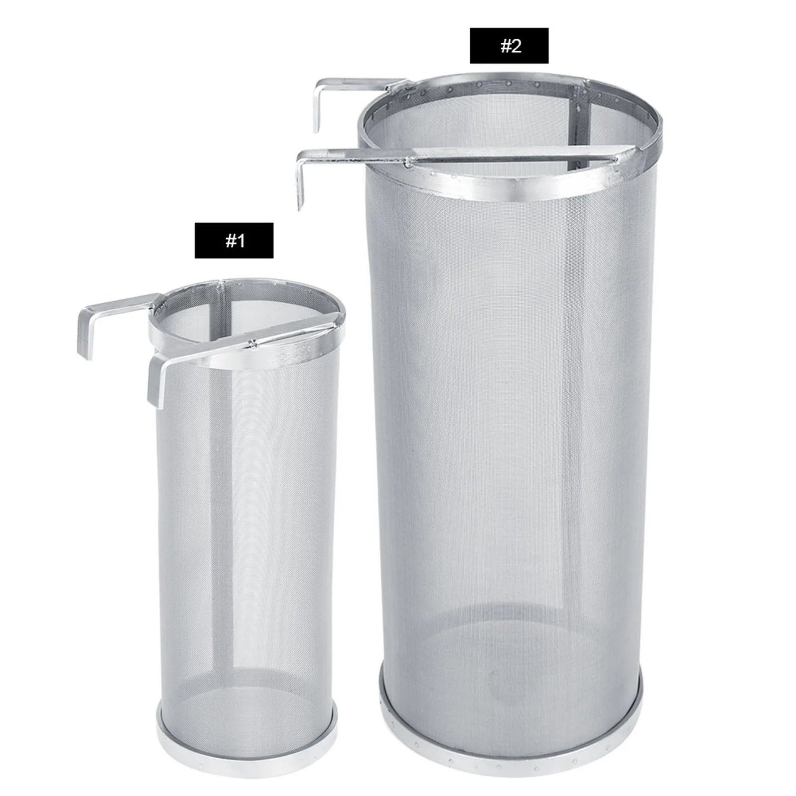 Stainless Steel Brew Beer Filter 300 Micron Wine Strainer Corrosion Resistant Beer Filter Mesh With Hook
