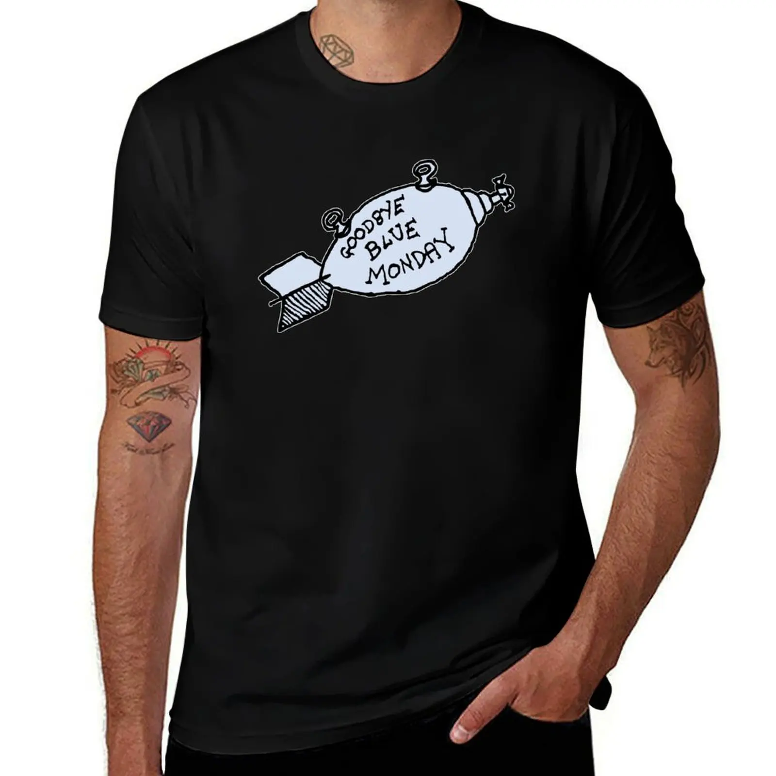 Goodbye Blue Monday T-Shirt Festival Casual Short Sleeve T-Shirt