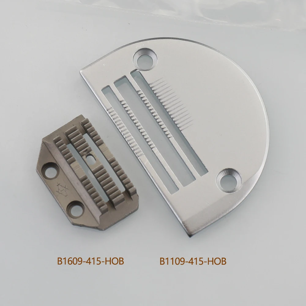 Throat PlateB1109-041-FOO Feed Dog B1609-041-FOO For Computer Flat Single Needle Lockstitch Sewing Machine