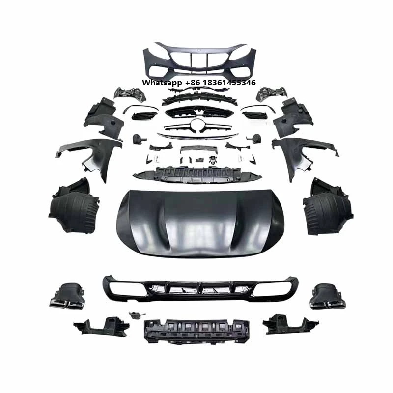 

For E Class W213 2016-2020 Modification and Facelift 1:1 E63 s Bodykit Car Body Kits