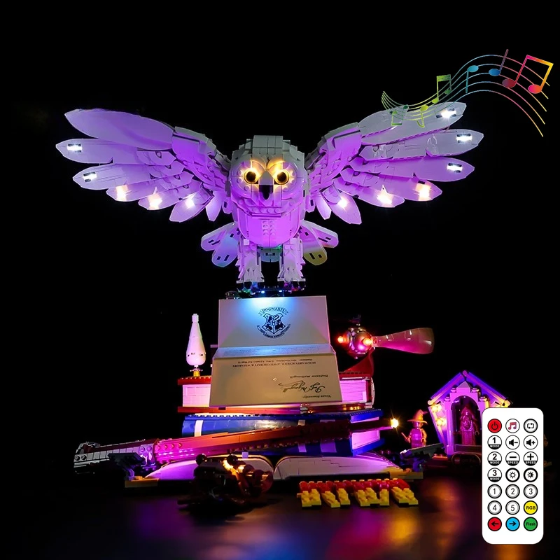 

Комплект светодиодного освещения без модели, подходящий для Hogwarts Icons Collectors' Edition 76391 (не включает строительные блоки)