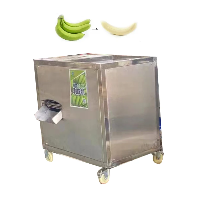 Machine électrique d'épluchage de banane verte et de plantain, remomise en œuvre de la peau, équipement d'épluchage
