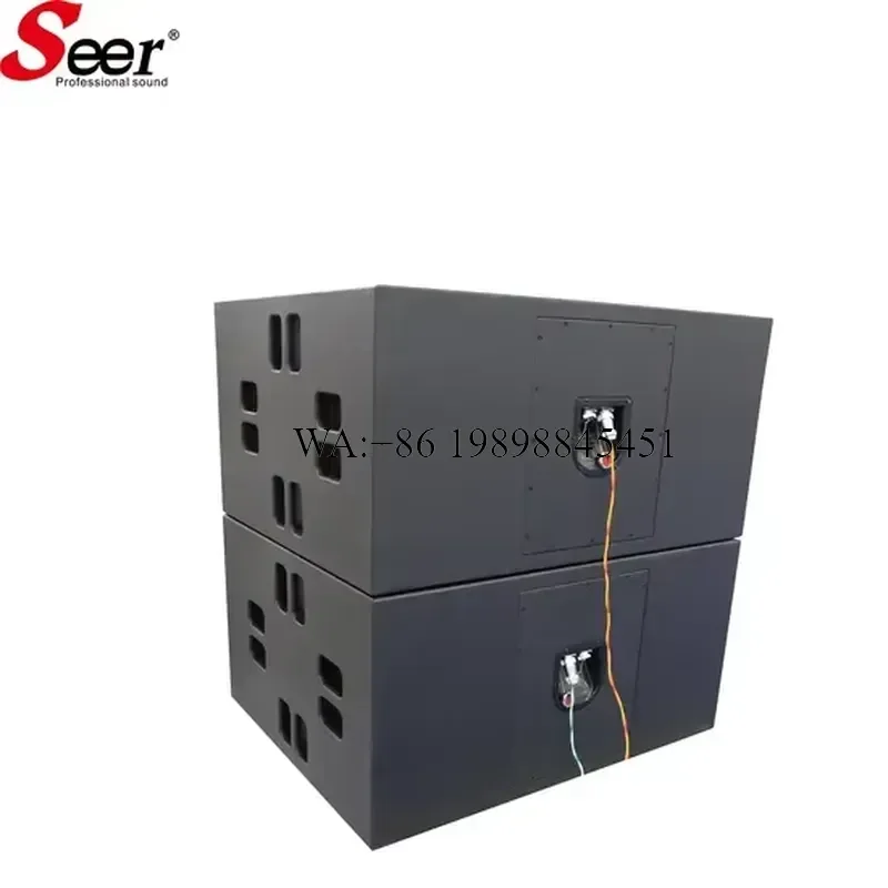 WMWMNU LA-10 Dual 10-Inch 3-Way Passive Flyable Line Array Speaker High Sensitivity Professional Audio System Outdoor Live