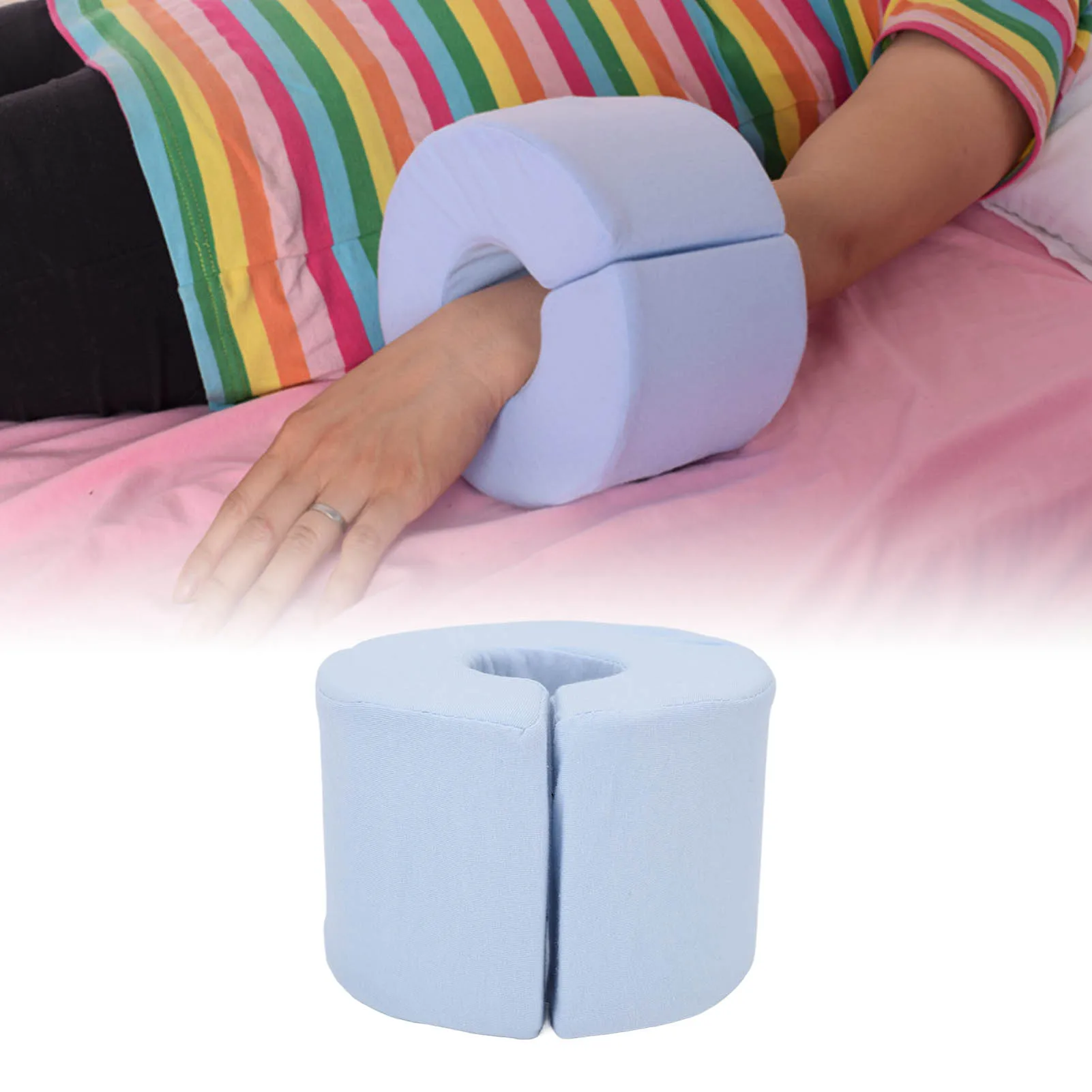 

Распродажа, 1 шт., подушка для высоты ног, лифт на щиколотке, съемный моющийся чехол, облегчение боли, давления, способствует восстановлению лодыжки ног