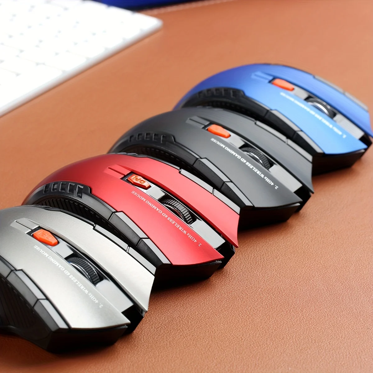 

Wireless Gaming Mouse 2.4G Ergonomic 800/1200/1600DPI Adjust USB Receiver Optical Mouse For MacBook Tablet Laptops Computer PC