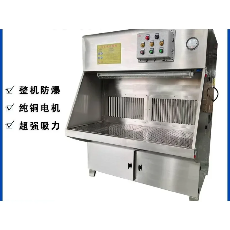Stainless steel circulating water curtain filtration, polishing, vacuuming and environmental protection equipment