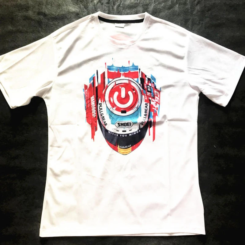 

93 # Marquis Car Fans T-shirt Racing Culture Shirt Quick drying Breathable Motorcycle Riding Men's and Women's Same Short Sleeve