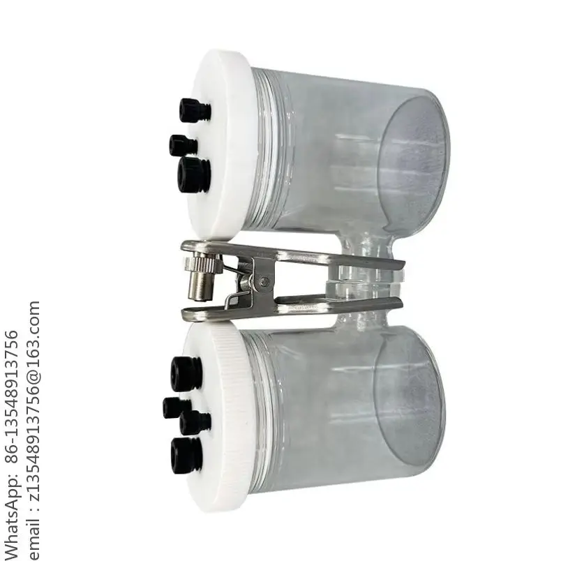 H-type double-chamber electrolyzer, three-electrode ion membrane sealed electrolyzer, electrochemical laboratory equipment
