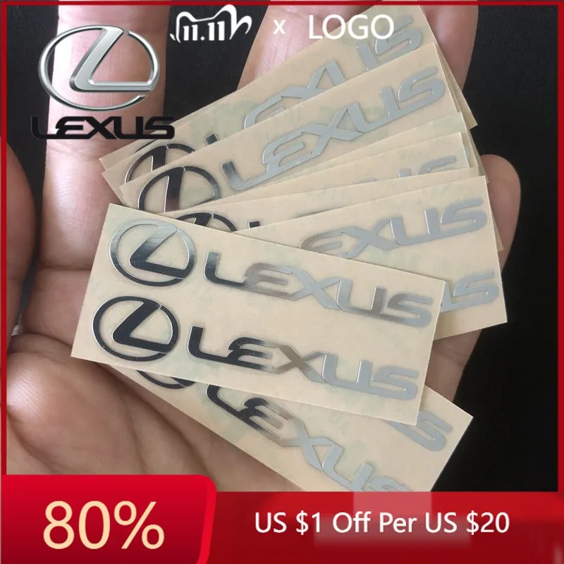 

2026 Hot Interior Stickers Car Metal Creative Stickers Waterproof Dirt-proof Stickers Auto Accessories For Lexus GS F Sport 350