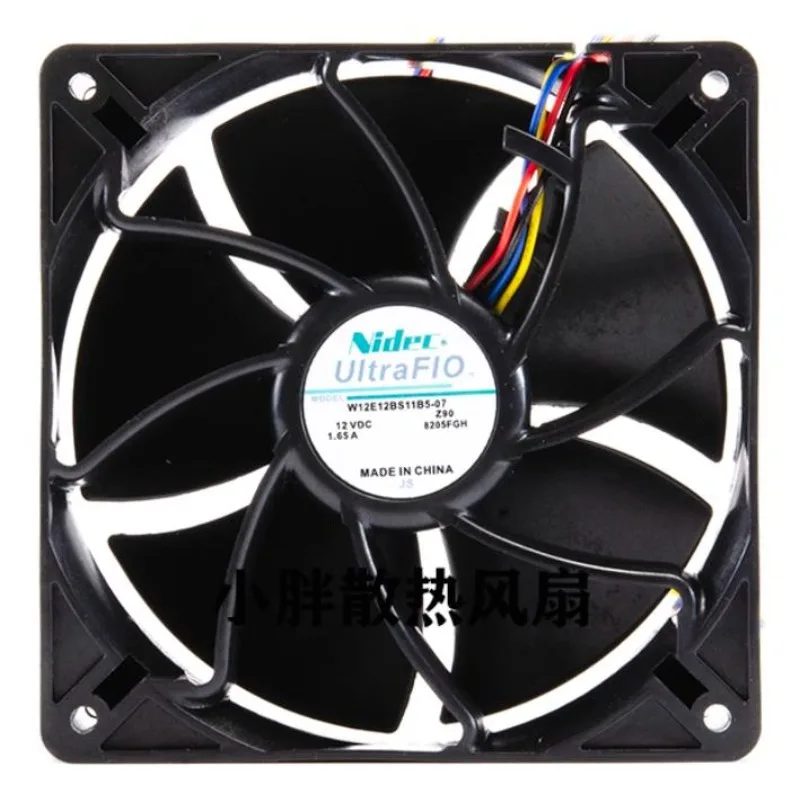 

Новый вентилятор-кулер для Nidec W12E12BS11B5-07 57 12038 12 В 1,65 А Ant S7 S9 12 см вентилятор 120*120*38 мм