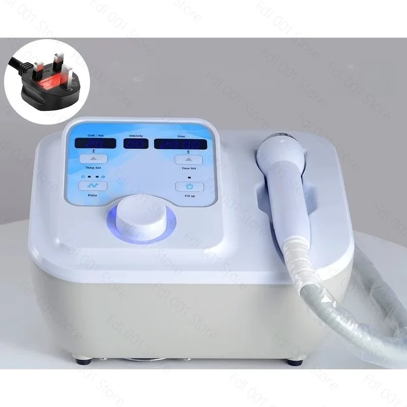 New Portable Cool Hot EMS for Skin Tightening Anti Puffiness Facial Electroporation Machine Sliming Beauty Device