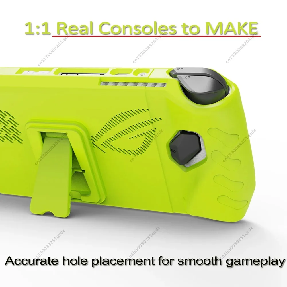 Capa protetora para console Rog Ally, tampa frontal removível com Kickstand, acessórios do jogo Shell