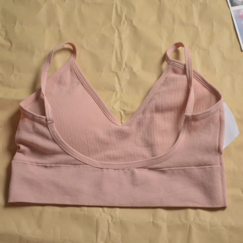 Kadın dikişsiz iç çamaşırı seti sutyen ve Thongs LingerieLow bel külot Pushup Bralette seksi kadın giysileri aşağıda