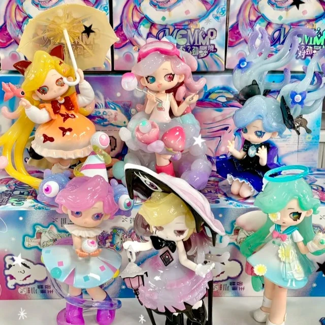 

Memimo Strange Dreams Series, милая слепая коробка, игрушки, фигурка-сюрприз, загадочная коробка, милая коллекционная модель, украшение для рабочего стола, игрушки, подарки