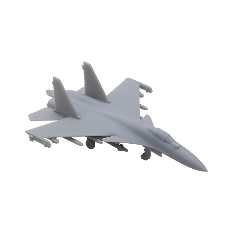 10 pz 1/2000 700 400 350 Su-37 Flanker-F Battle-plane Resin Simulation Airplane con carrello di atterraggio giocattoli aerei fai da te per bambini