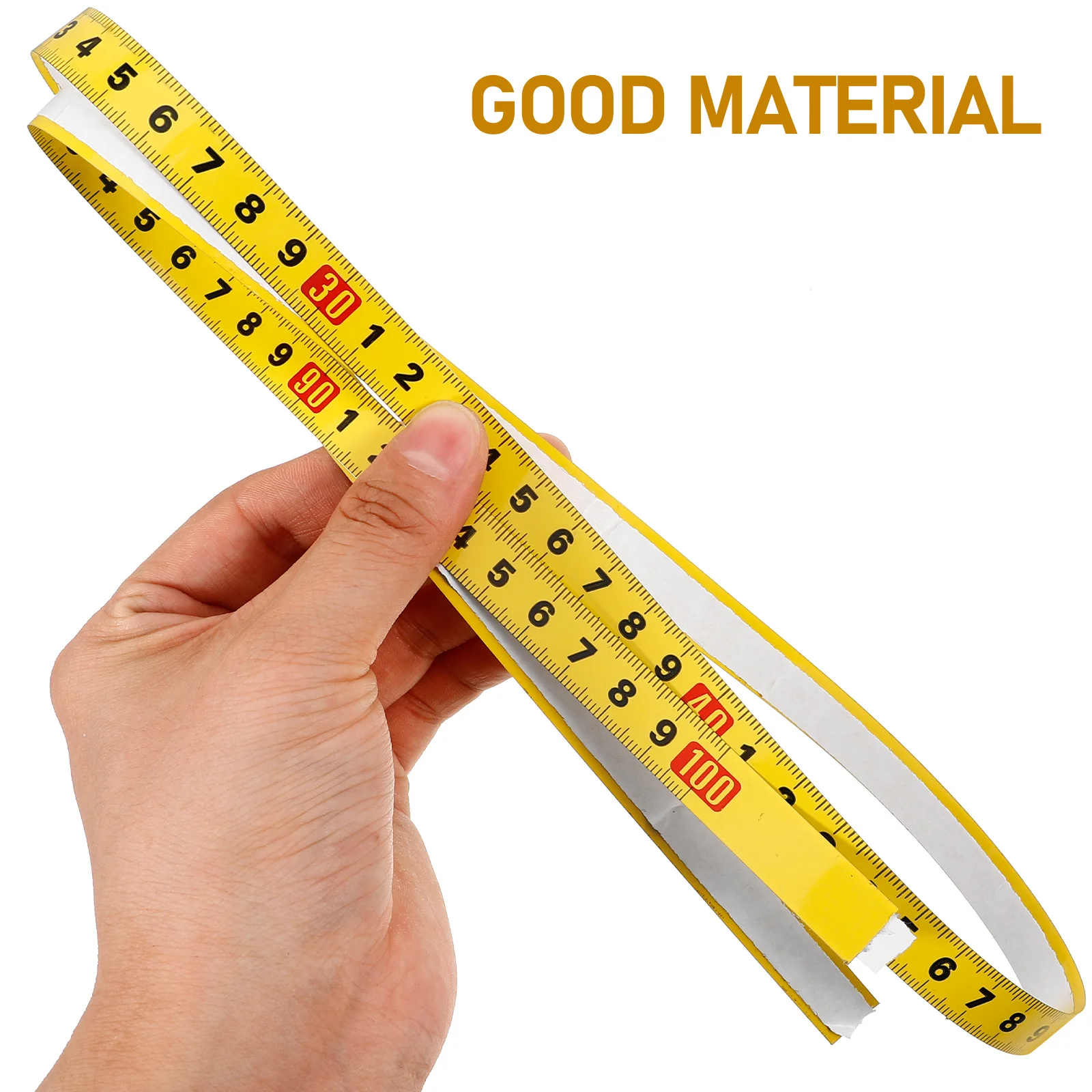 

Self-Adhesive Measuring Metric Scale Sticker For Workbench Steel Flexible Precision Measurement Tool Woodworking Sewing Table