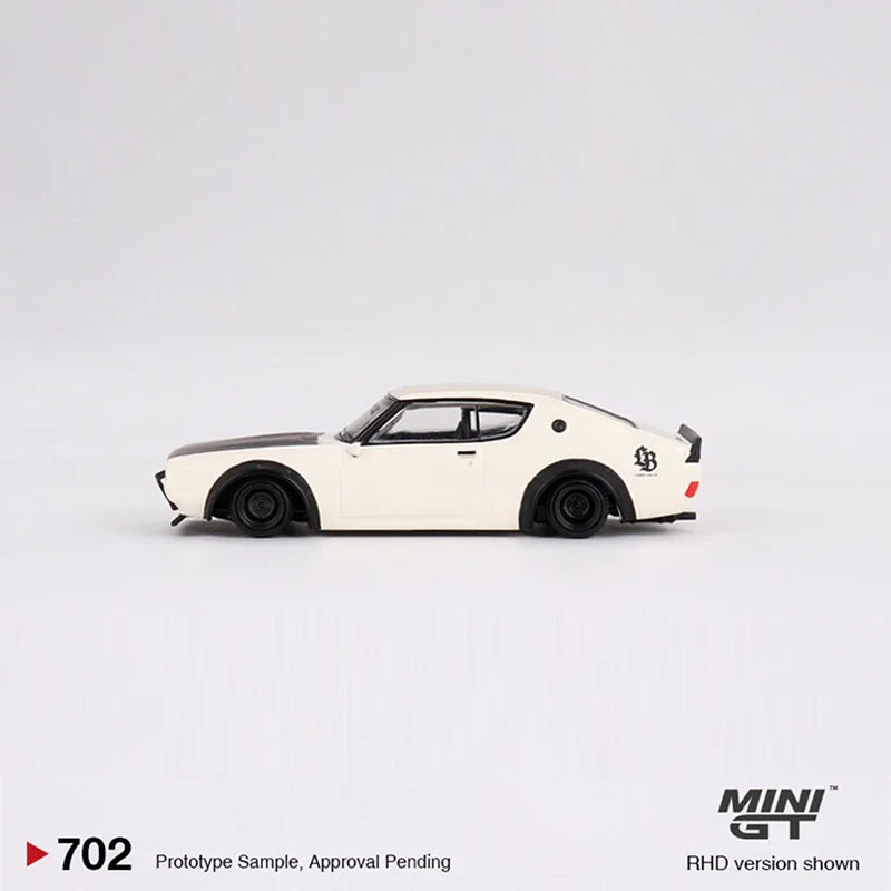 MINIGT 1:64 Model Car Skyline Kenmeri Liberty Walk Alloy Vehicle Collection #702