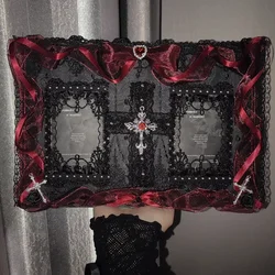 Ita Bag Badge Backpack Decoration for Wego Bag Lace Backplate Handmade for Pins Accessories Student Stationery DIY Frame