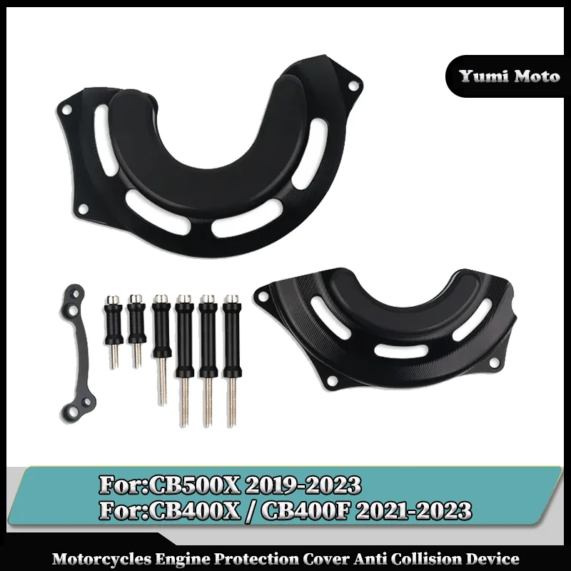 

Motorcycles Engine Protection Cover Anti Collision Device For HONDA CB500X 2019-2023 CB400X / CB400F 2021-2023