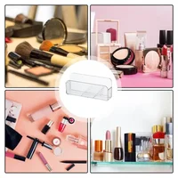 Multi-function Remote Control Storage Box Wall-mounted Punch-free Home Mobile Storage Shelf Transparent Acrylic Shelfs - Image 6