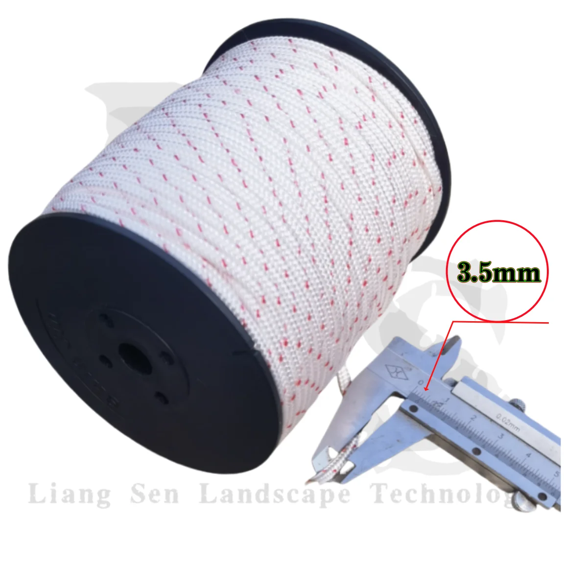 50 متر * 3 مللي متر/3.5 مللي متر/نايلون بولي كاتب حبل نكص محرك بدء سلسلة ل CG430 520 جزازة العشب العشب الانتهازي بالمنشار أجزاء المحرك #4