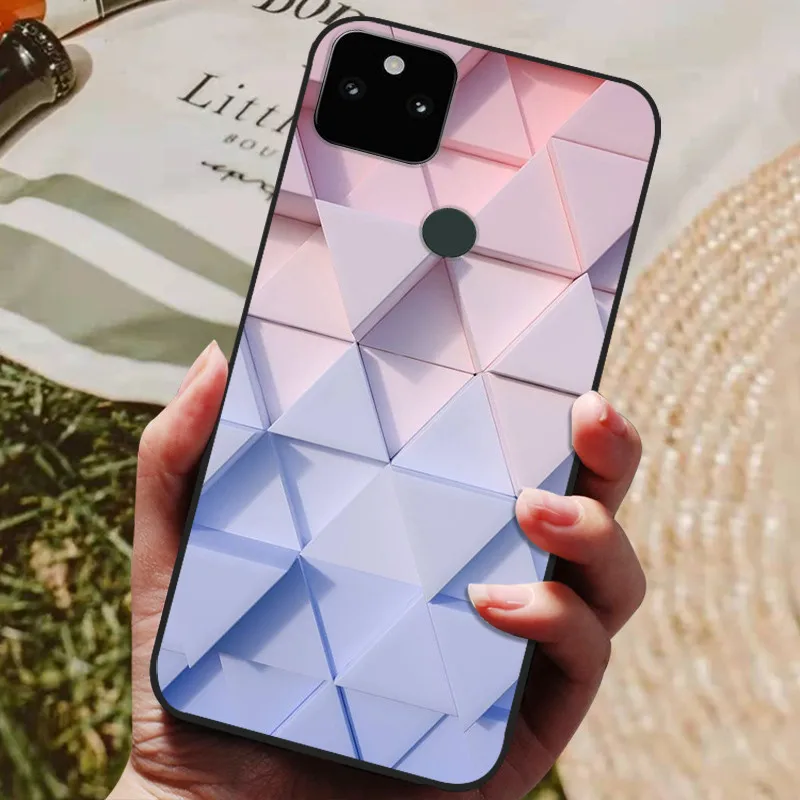 Fashion Matte Case For Google Pixel 5A 5G 5 Case Soft Silicone Google Pixel 4A 5G 4G Case Back Cover Pixel5 Pixel4A Cases Covers