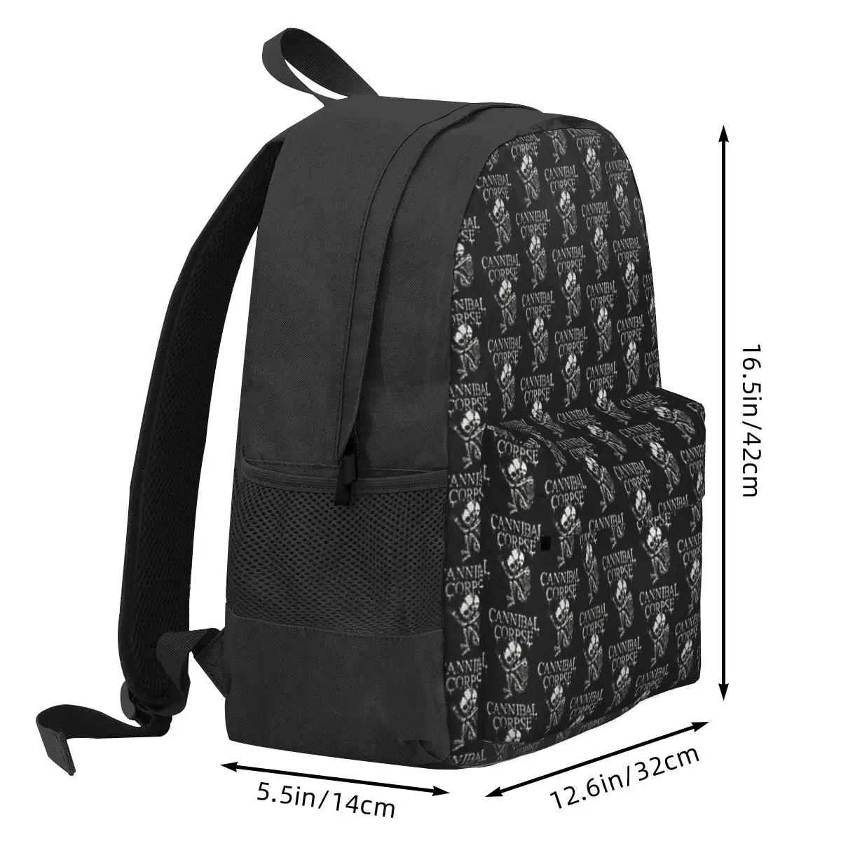 Cannibal Corpse Metal Skateboard 5 Backpack Hot Sale Daypack Large Capacity Boys Girls BookBag School Bag