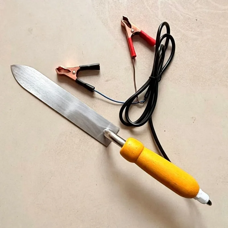 Ultra‑Thin Electric Honey Uncapping Knife Stainless Steel Heating Honey Cutter Shovel Practical Beekeeping Accessory