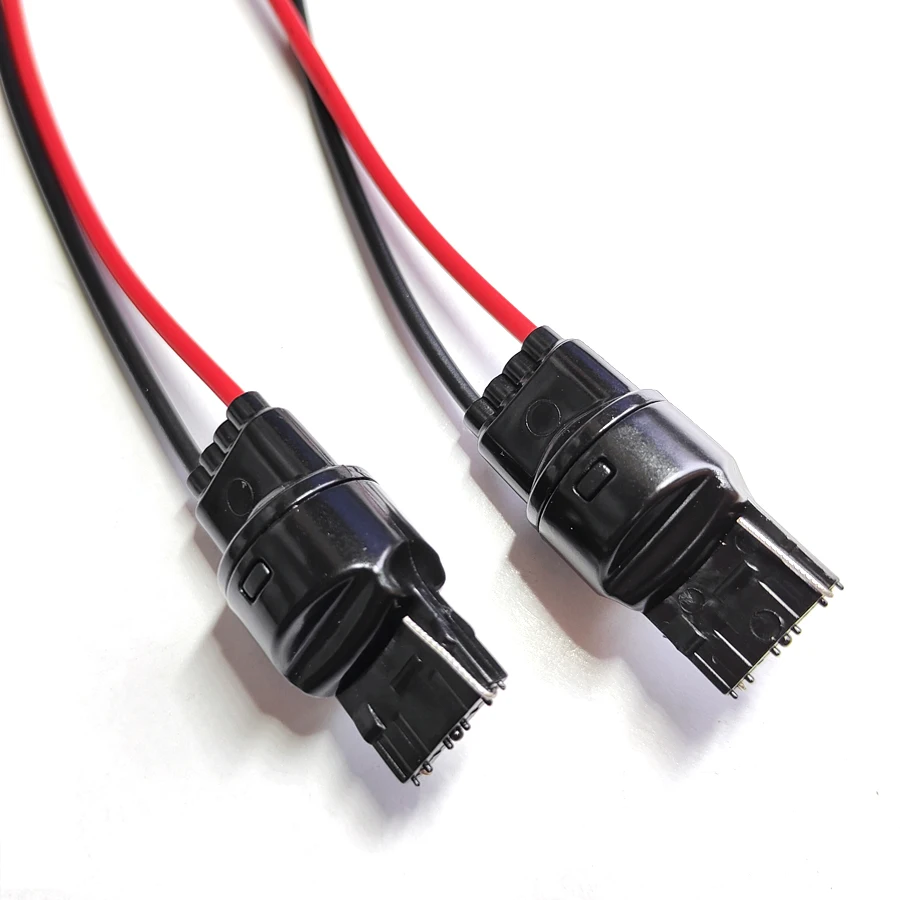 

2Pcs T20 Adapter Male Plug Extended Wire 7440 W21W Socket Connect Cable 10cm