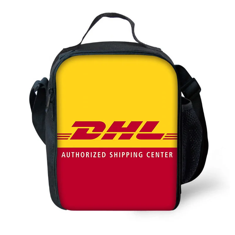 Global Express Dhl Kind Geïsoleerde Grote Capaciteit Tas Voor Jongen En Meisje Student Outdoor Picknick Hervat Thermische Koeler Lunchbox