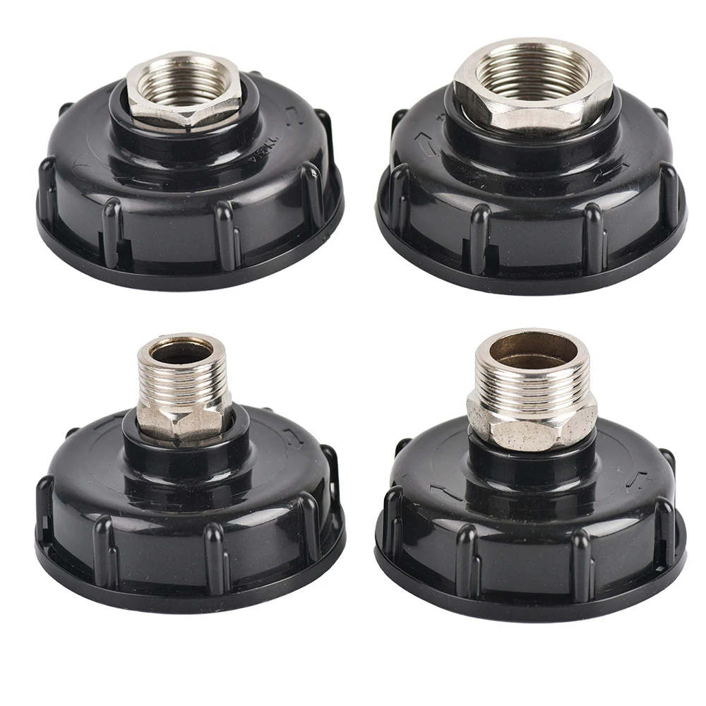 S60x6 Coarse Thread IBC Water Tank Adapter 1/2