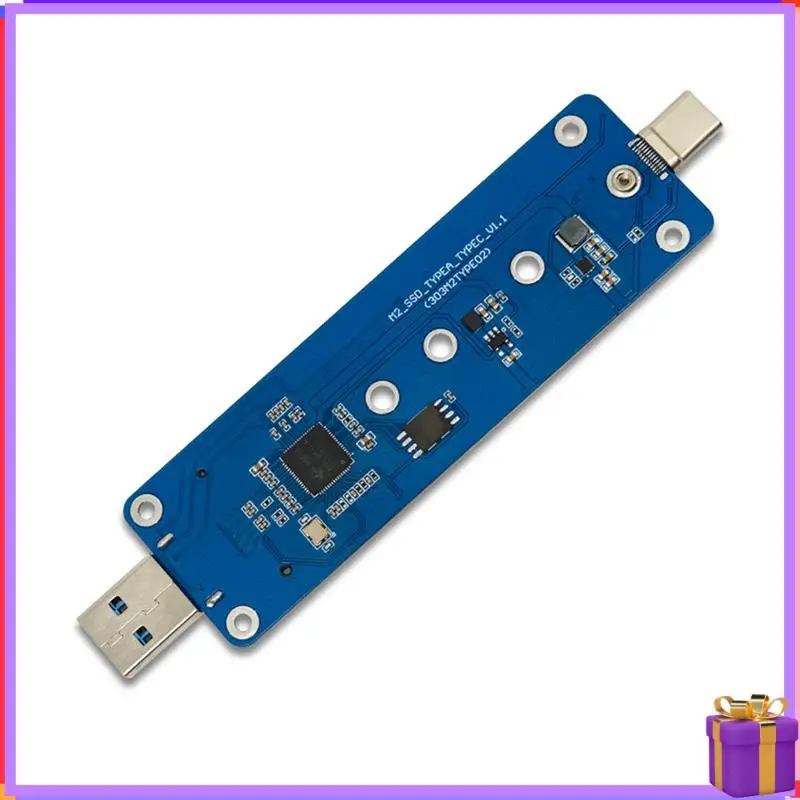 Advanced M2 SSD Adapter Nvme Enclosure M.2 To USB3.2 Case For NVME PCIE M Key SSD NVME To USB3.0/TYPE-C Converter