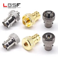 El disco BNC hembra a SMA hembra BNC/SMA-KK es adecuado para el adaptador de antena walkie-talkie Motorola