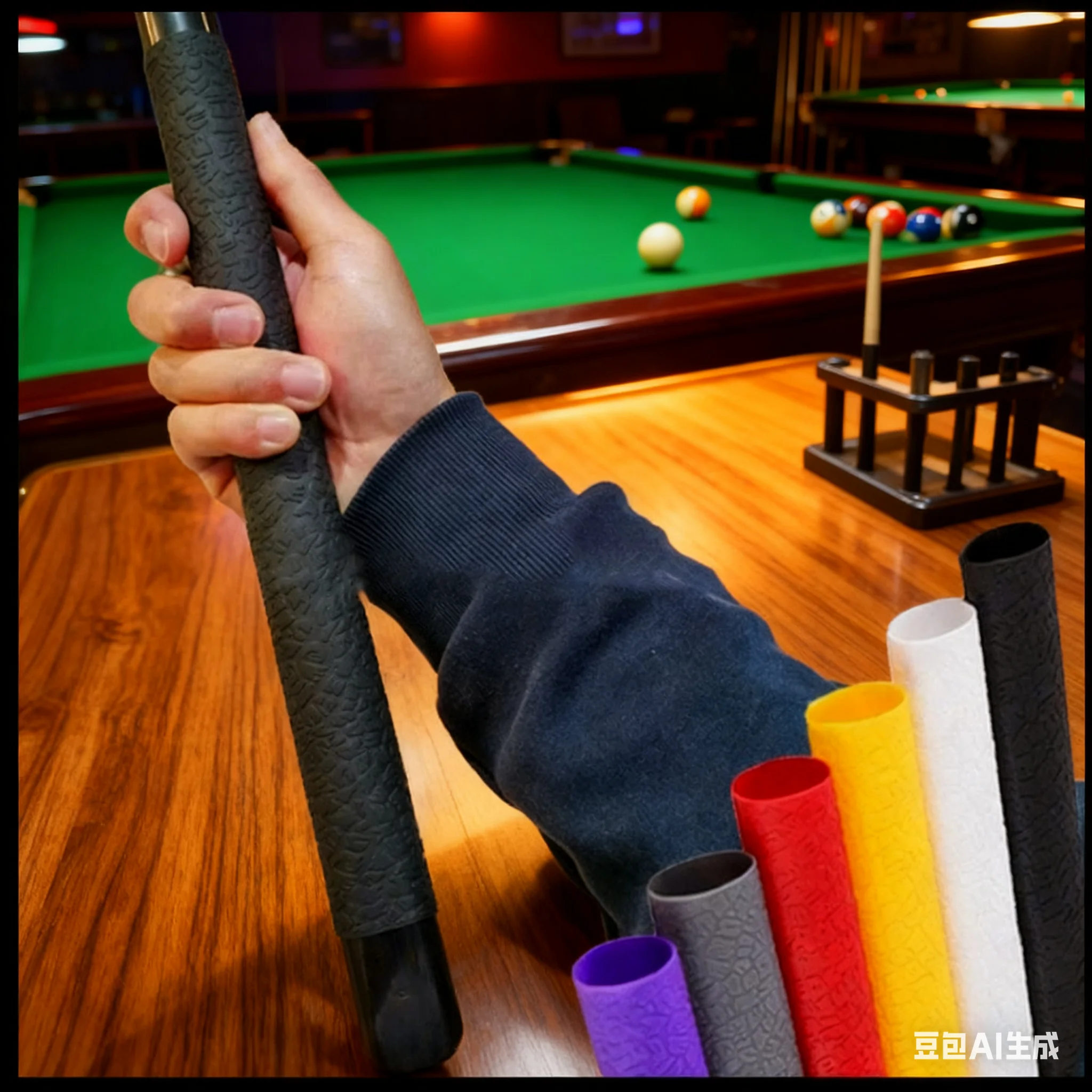 

Rubber Billiards Cue Grip Non Slip Pool Cue Bottom Sleeve Protector Billiards Cue Wrap Strap Handle Cover Billiard Accessories